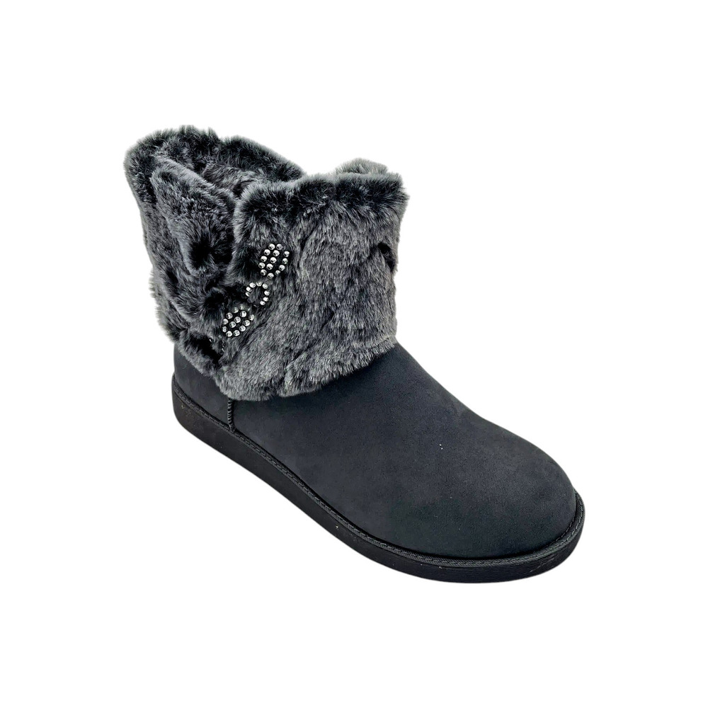 Bebe Women's Larabelle Booties Gray Muiti - Medium